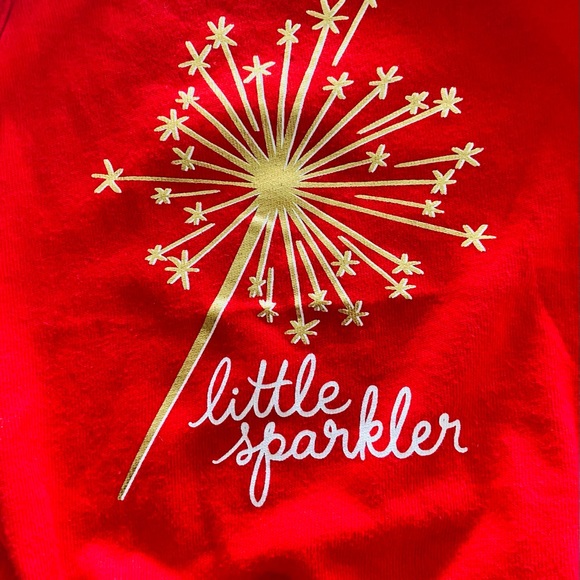 Cat & Jack Little Sparkler Romper Size Newborn - Picture 3 of 6